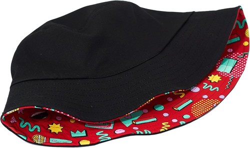 Black pattern reversible - black,