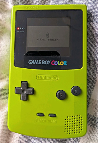 Nintendo game boy color green - nintendo,