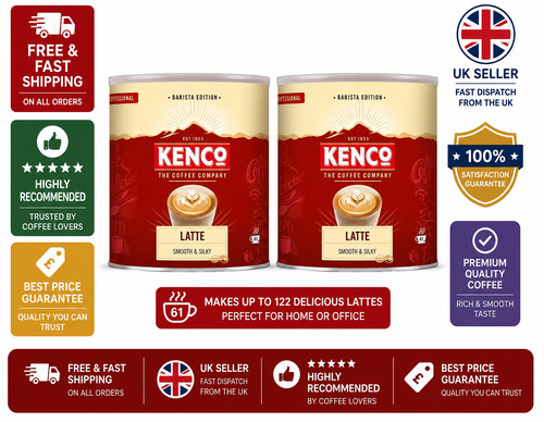 Kenco latte instant coffee - latte,