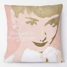 AUDREY HEPBURN Cushion Cover 45 x 45 Pillow Case Home Decor New Gift