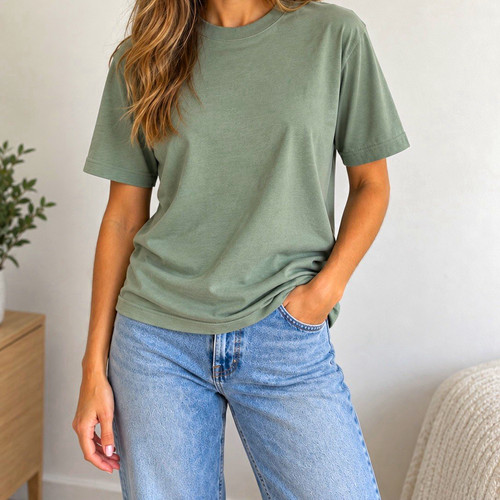 Cos green crew neck short - cos,