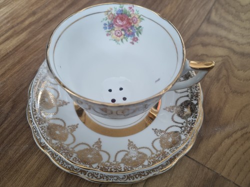 Vintage duberry tea cup - vintage,