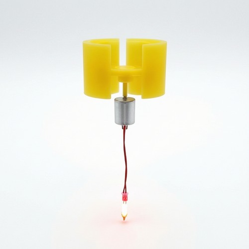 Vertical axis wind turbine - axis,
