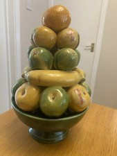 Mid Century Majolica fruit