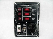 12V Switch Panel 3 Gang with
