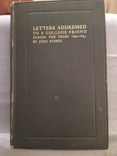 Letters addressed college - addressed,