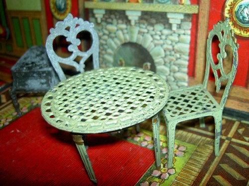 Antique dollhouse french simon - antique,