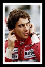 Ayrton Senna Autograph Signed