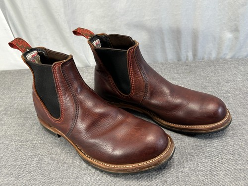 Red wing 2917 chelsea rancher - red,