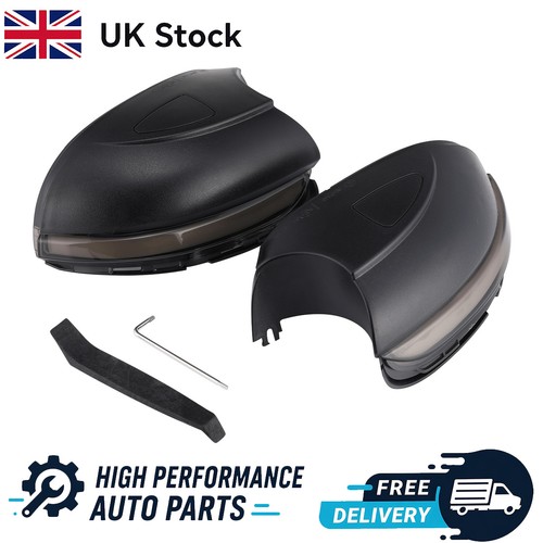 Side mirror turn signal yellow - side,