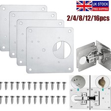 16X Hinge Repair Plate Cabinet