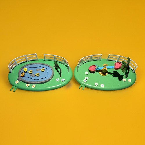 Vintage peppa pig duck - peppa, pond