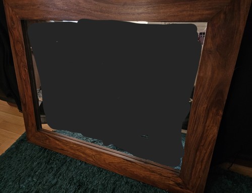 Sheesham wood framed - sheesham, large