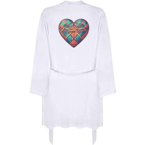 Tartan love heart - 'tartan, dressing