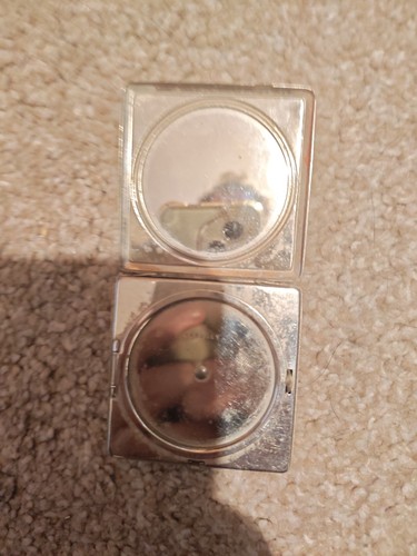 Vintage old retro silver metal - silver,