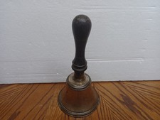 Large Vintage Brass Handbell