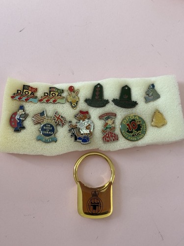 Police pin badges vintage - pin,