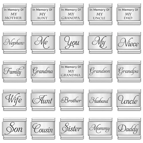 Italian charms bracelet - italian,