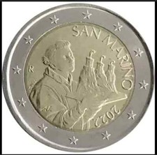 San Marino coin 2€ euro 2022