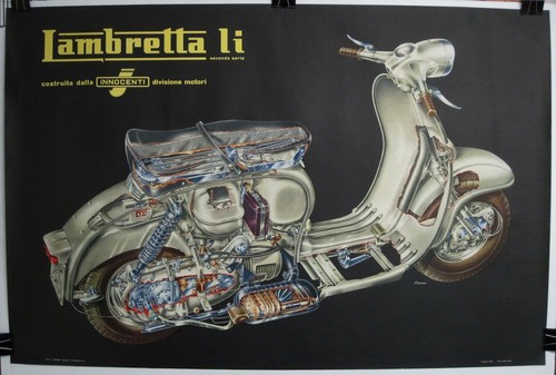 Vintage 1959 lambretta - vintage, li