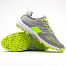 Grays Hockey Shoes - Stealth 1.0 Hockey Shoes Grey Yellow - Size 6.5-13 Free p&p