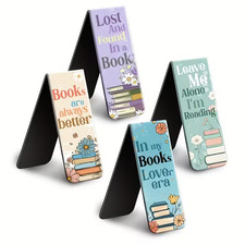 4pcs Magnetic Bookmarks Cute
