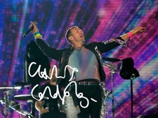 Chris Martin Signed Autograph