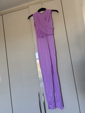 Purple Catsuit Uk 10/12