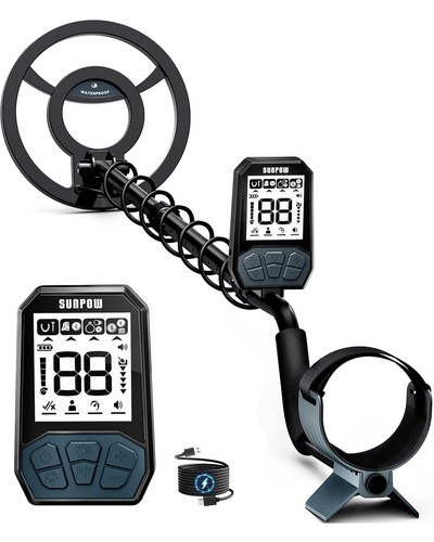 Metal detector rechargeable - rechargeable, 8