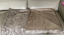 Silver Sequin Throw