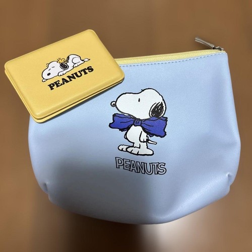 Dhc peanuts snoopy pouch - pouch, with
