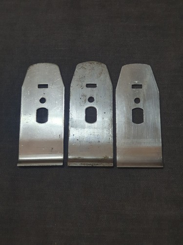 Vintage plane cap irons - 3, x