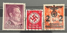 German stamps third reich - stamps,