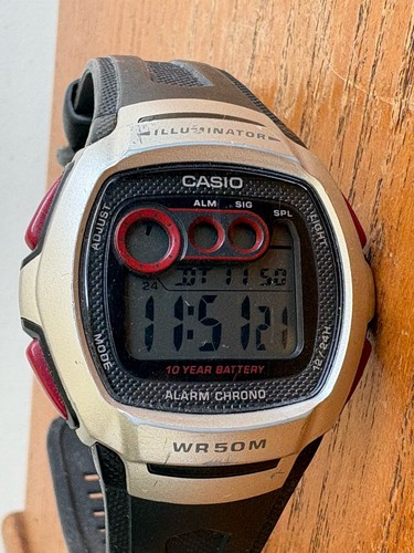 Casio 210 illuminator - casio, w-210