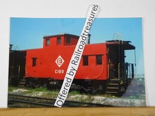 PHOTO Erie Railroad Caboose