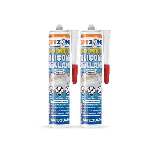 Dryzone silicone sealant white - dryzone,