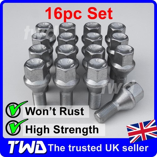 16x tapered wheel bolts - 16x,