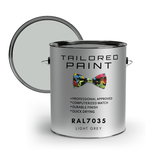 Ral7035 light grey satin upvc - light,