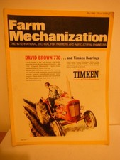 1965, 'FARM MECHANISATION'
