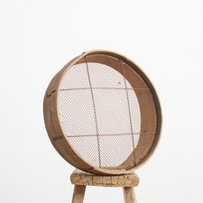 Antique Vintage Vintage Garden Riddle Sieve- L