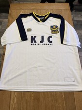 Portsmouth football third shirt 1998-99 PFC mens admiral retro vintage