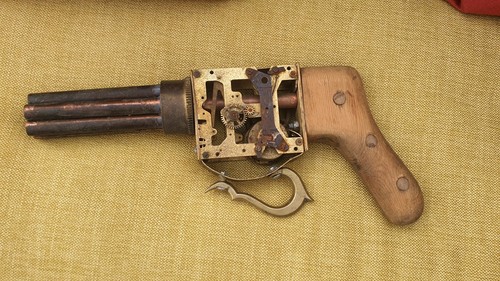 Steampunk upcycled metal - steampunk,