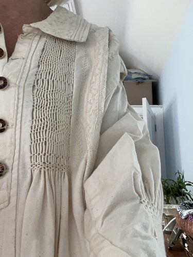 Hand made real - made, linen