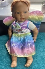 Lifelike Baby Doll With Material Body And Good Quality Ginger Hair Smells Nice