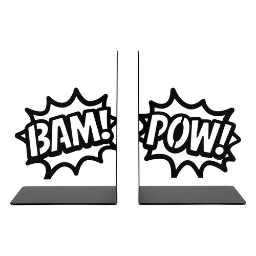 Book ends metal heavy duty - book,