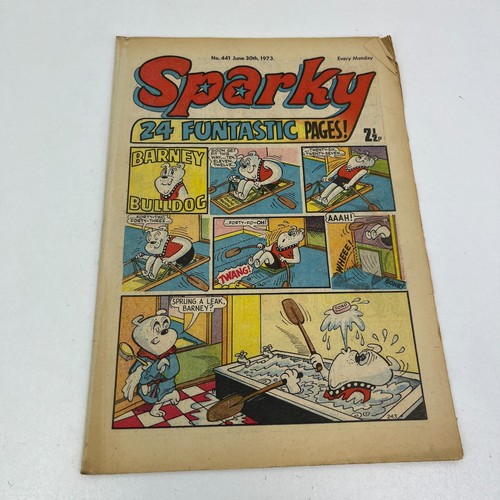 Sparky comic issue - sparky, no
