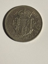 HALF CROWN 1967 MIS-STRIKE ERROR ELIZABETH 2ND RARE