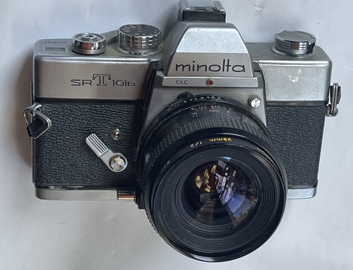 Minolta srt 101b self - 101b, self-timer