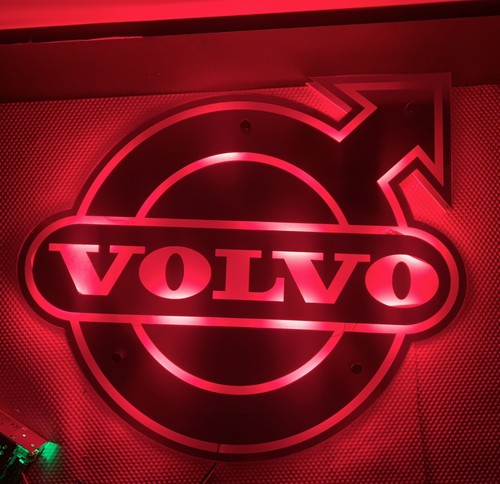 Volvo red led light - led,