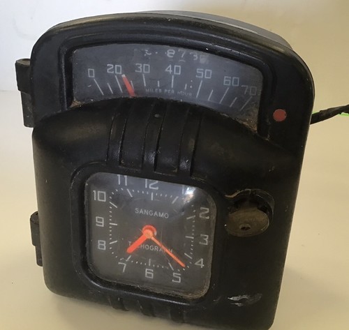 Sangamo tachograph speedometer - sangamo,